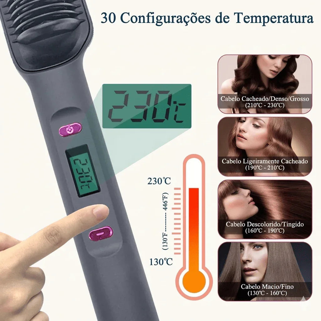 Hair Straightening Brush