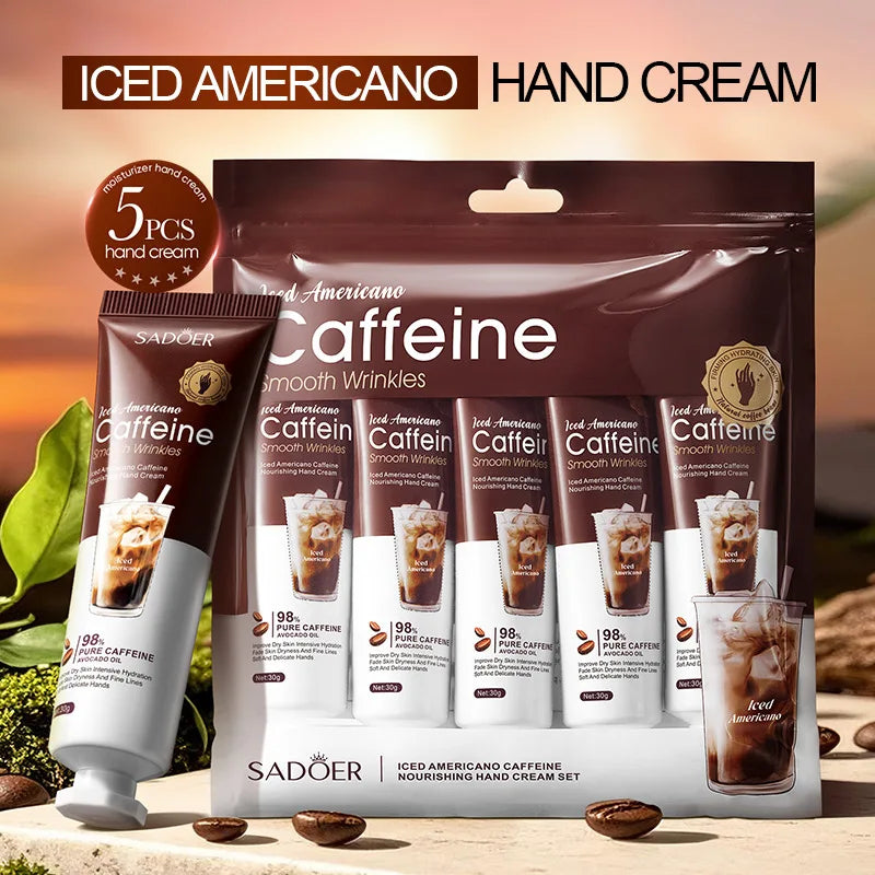 Iced Coffee Hand Cream Set – Deeply Moisturising Autumn & Winter Hand Care