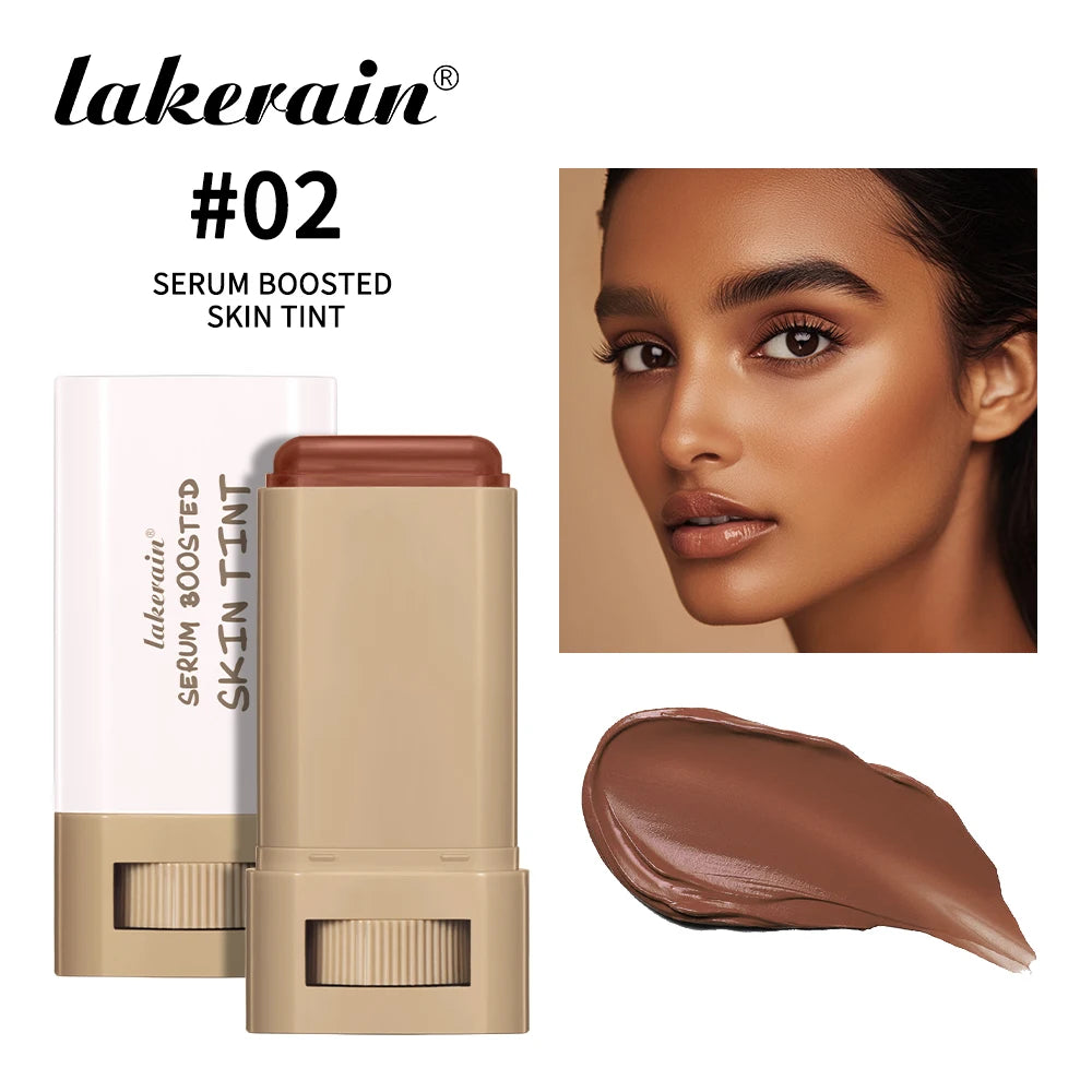 Serum-Boosted Skin Tint Stick – Nourishing, Buildable Coverage Foundation