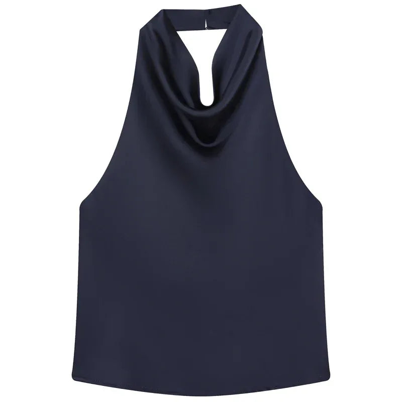 Top Halter Satén