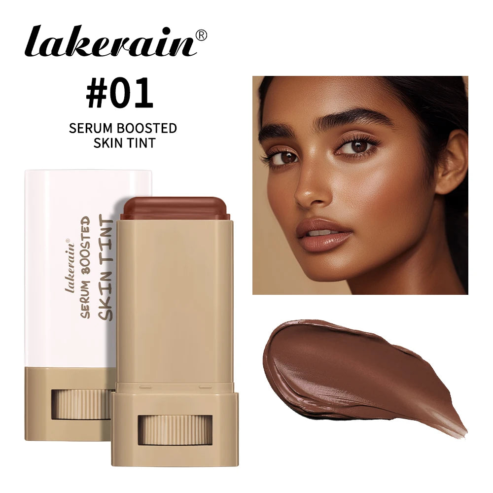 Serum-Boosted Skin Tint Stick – Nourishing, Buildable Coverage Foundation