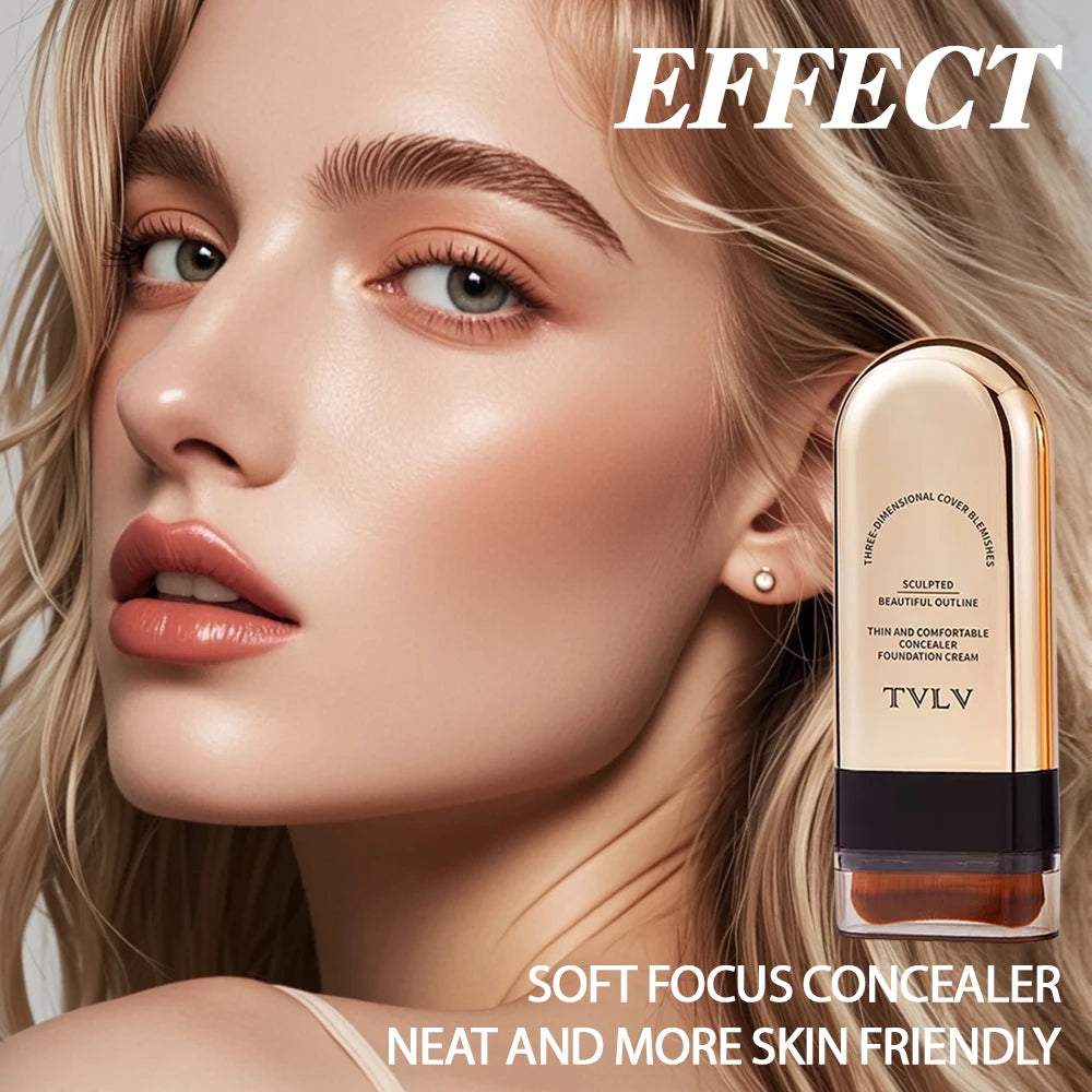 TVLV Double-Ended Foundation & Contour Stick – Lightweight, Long-Lasting Coverage