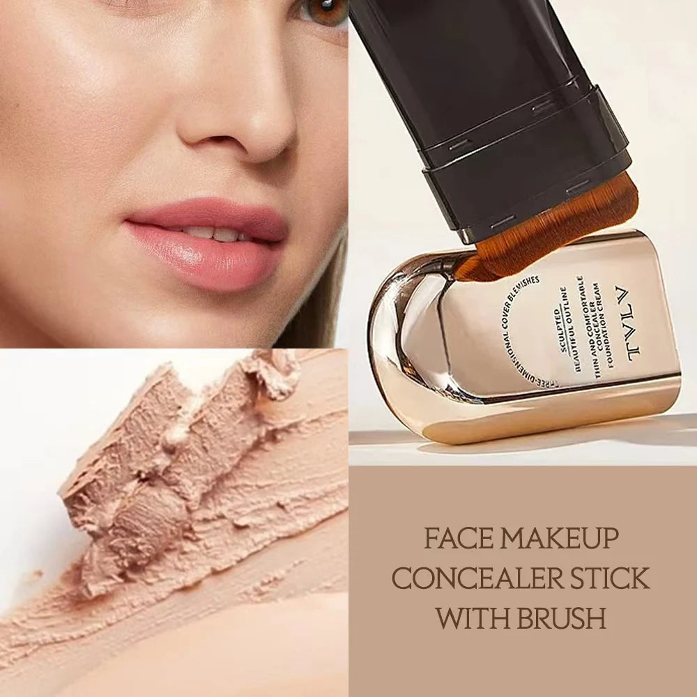 TVLV Double-Ended Foundation & Contour Stick – Lightweight, Long-Lasting Coverage