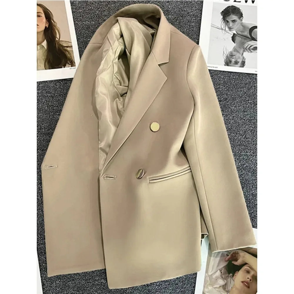 Blazer Femenino Doble Botonadura
