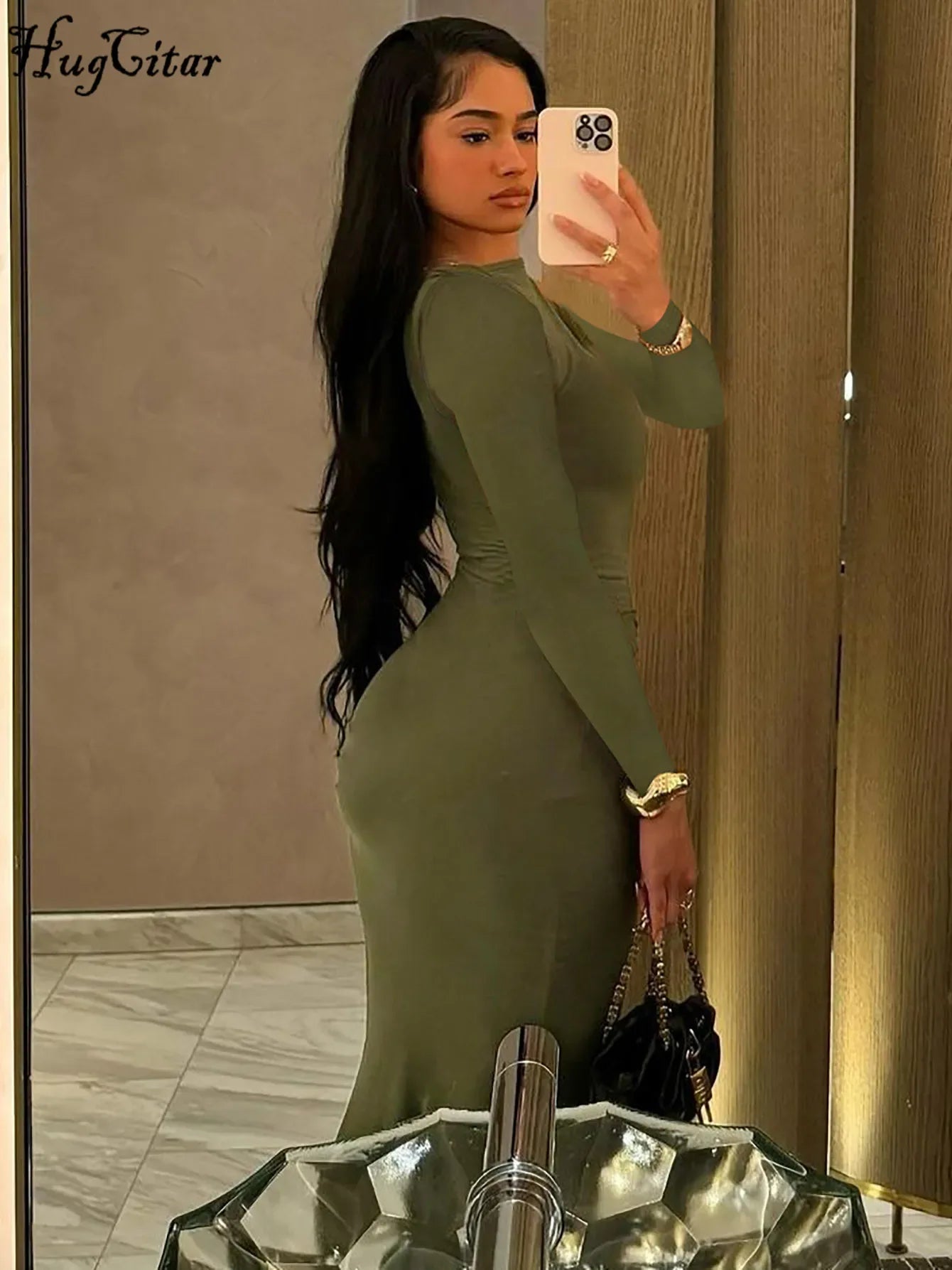 Vestido Hugcitar Largo