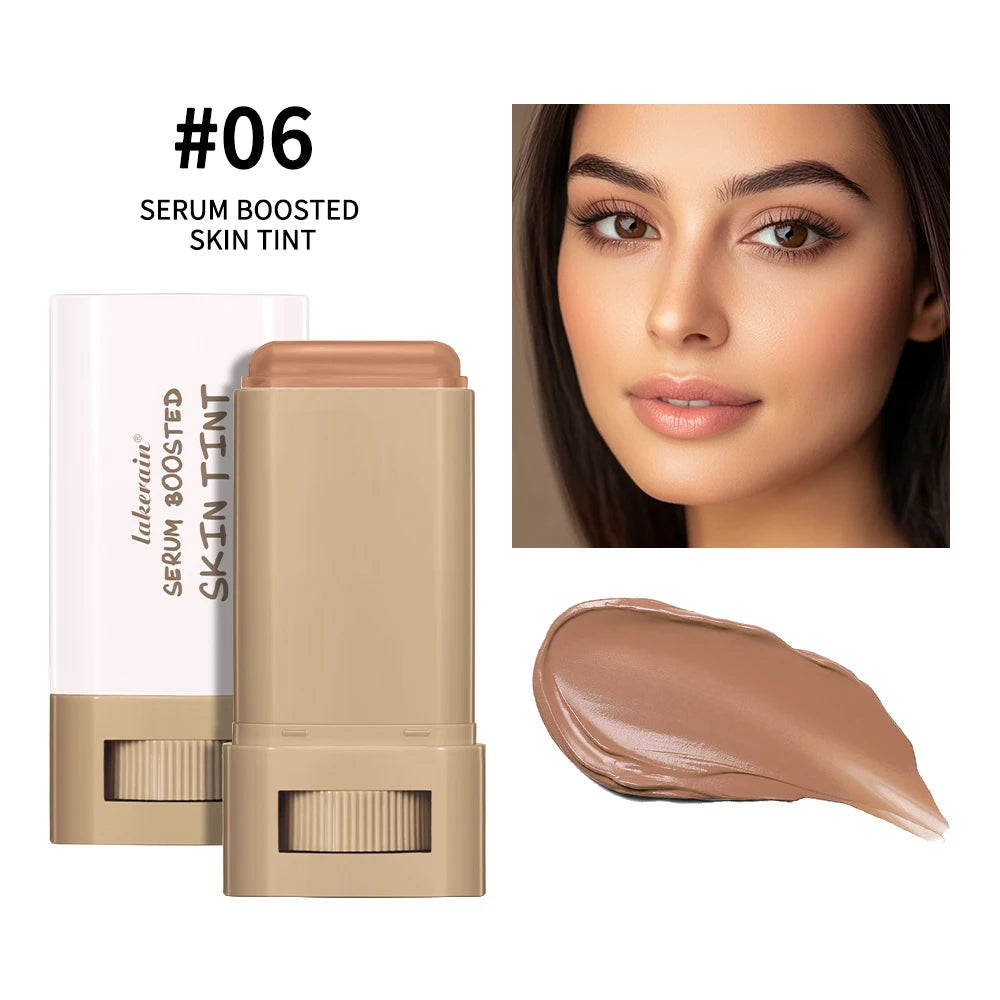 Serum-Boosted Skin Tint Stick – Nourishing, Buildable Coverage Foundation
