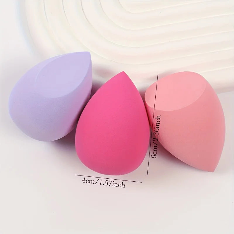 Hydrophilic Blending Sponge Set – Latex-Free Foundation & Contour Applicators