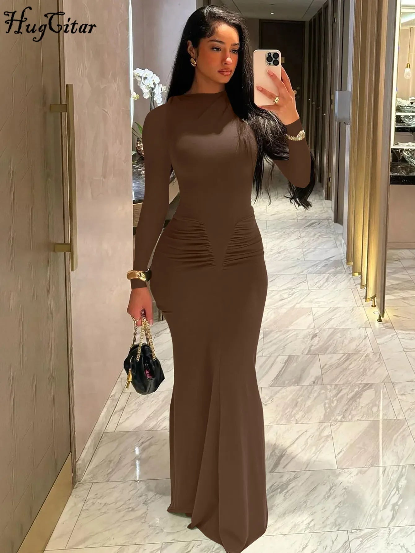 Vestido Hugcitar Largo