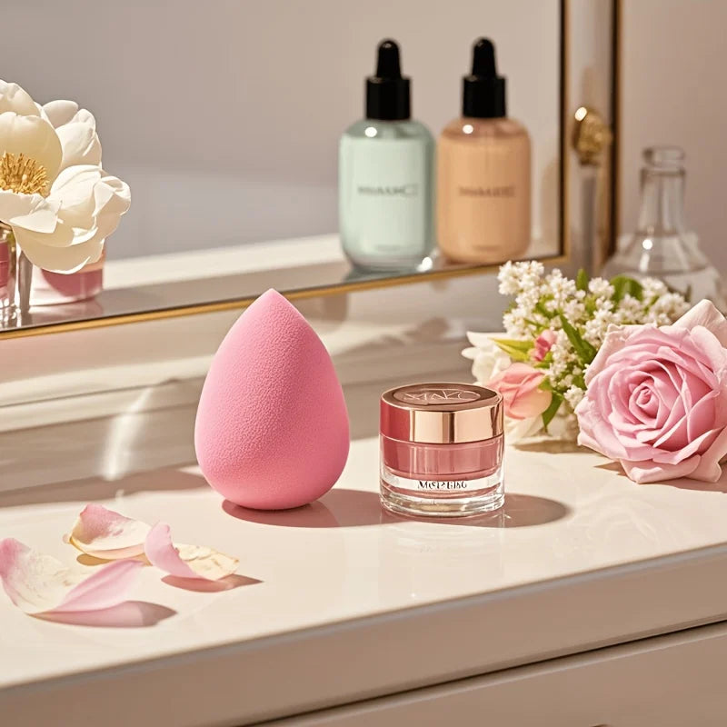 Hydrophilic Blending Sponge Set – Latex-Free Foundation & Contour Applicators