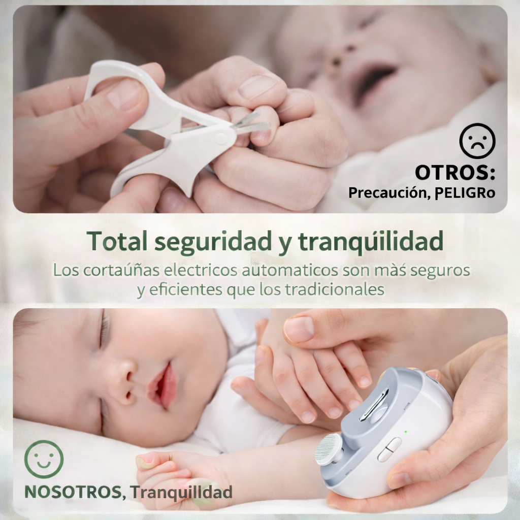 Cortaúñas y Pulidor Eléctrico NailCare™