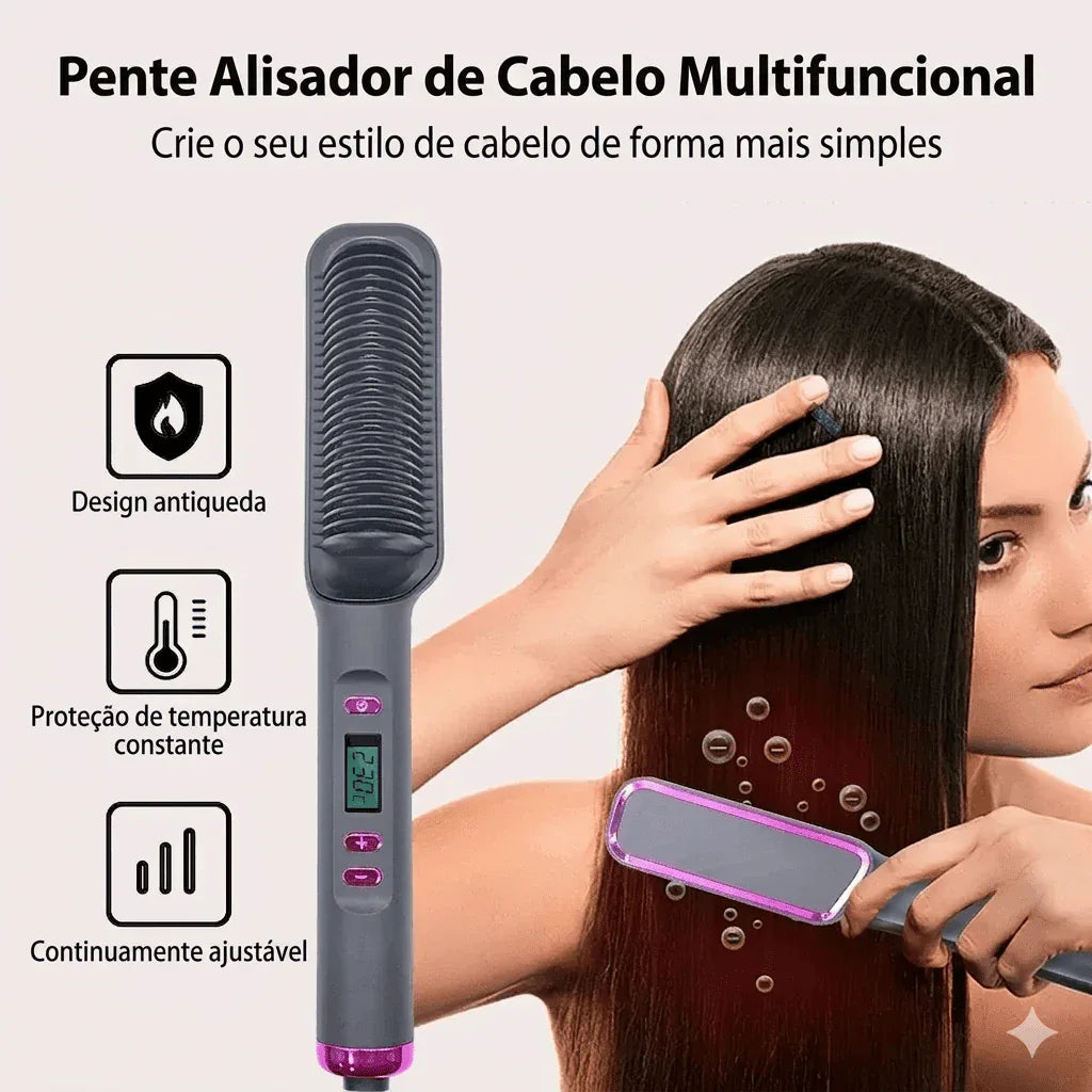 Hair Straightening Brush