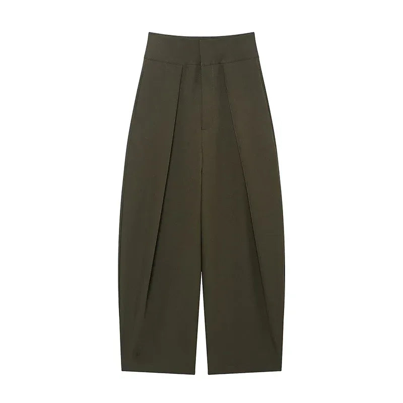 Pantalón Palazzo Plisado