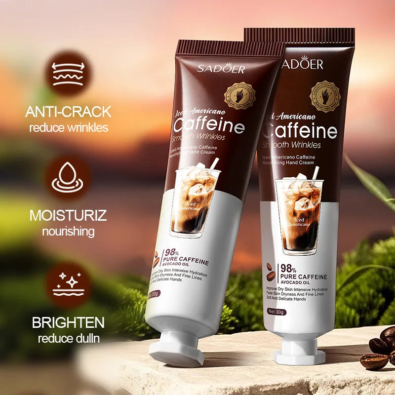 Iced Coffee Hand Cream Set – Deeply Moisturising Autumn & Winter Hand Care