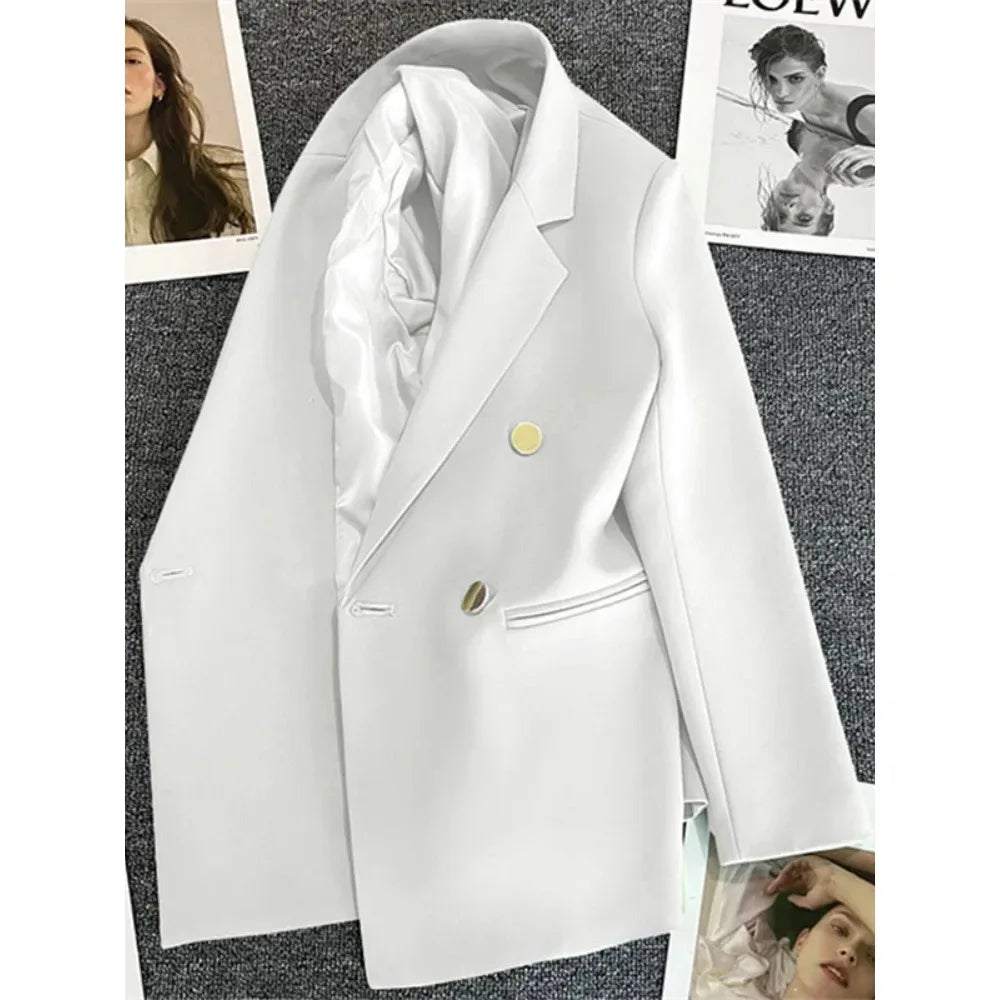 Blazer Femenino Doble Botonadura