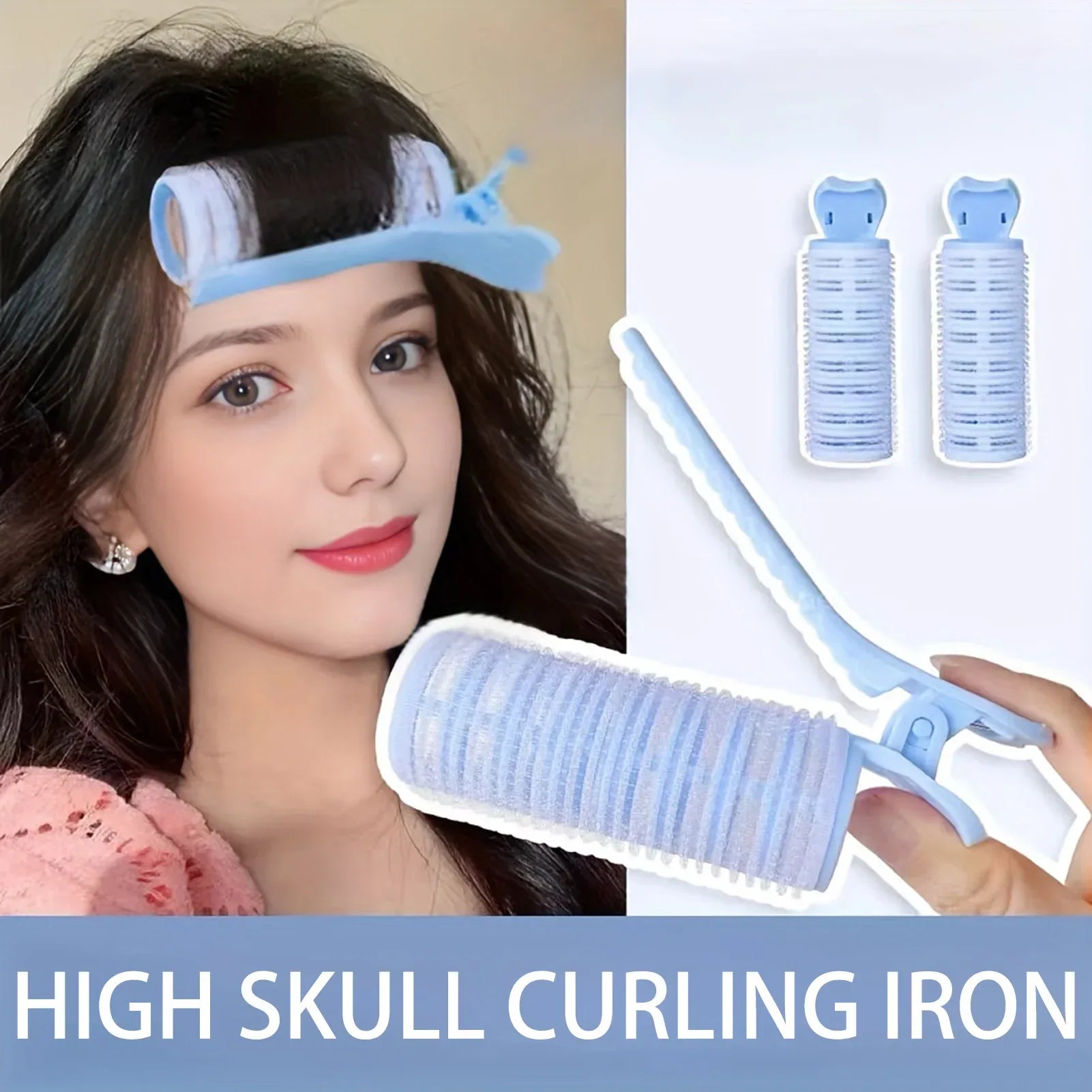 Heatless Hair Curling Clips