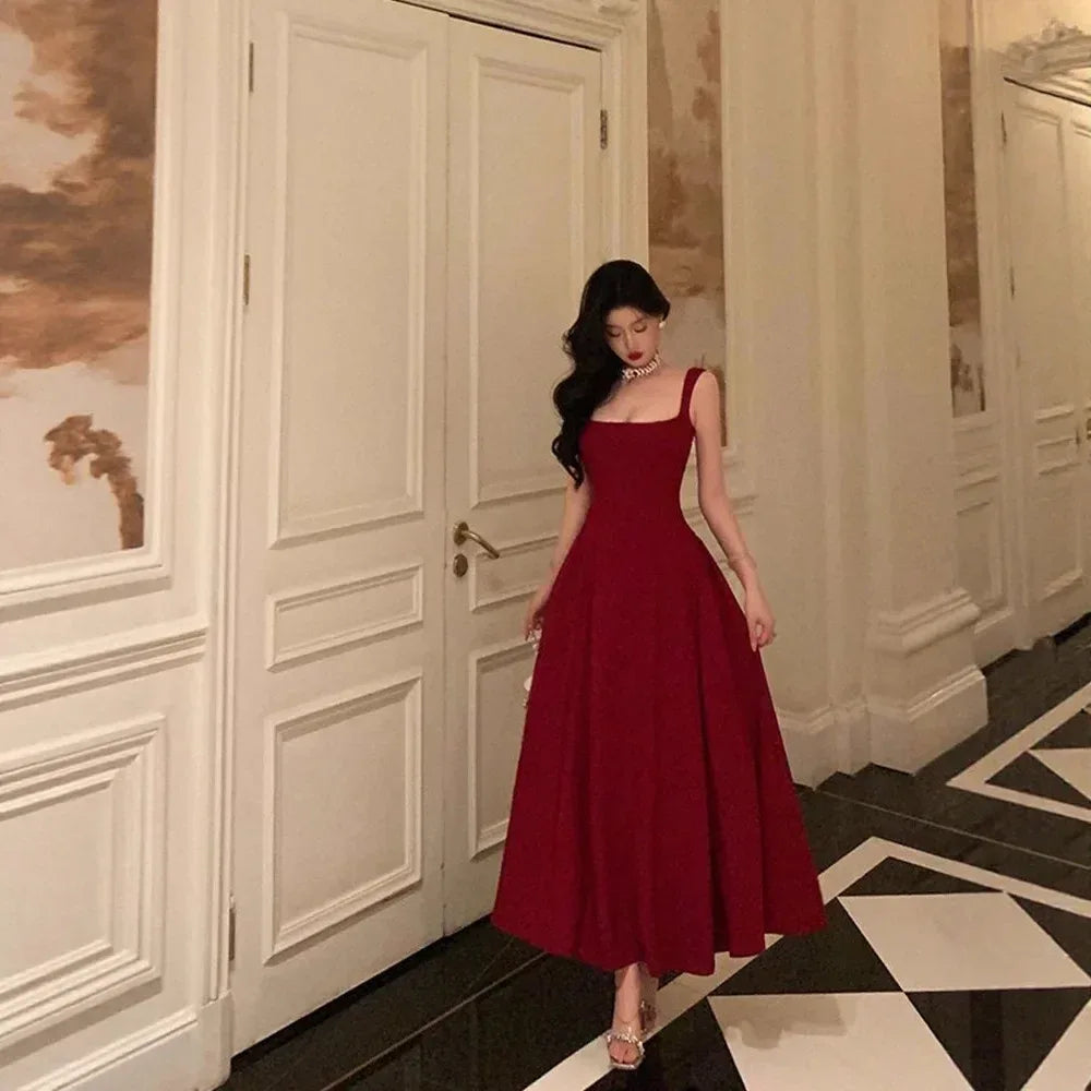 Vestido Hepburn Fruncido