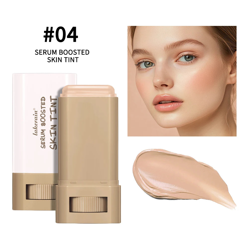 Serum-Boosted Skin Tint Stick – Nourishing, Buildable Coverage Foundation