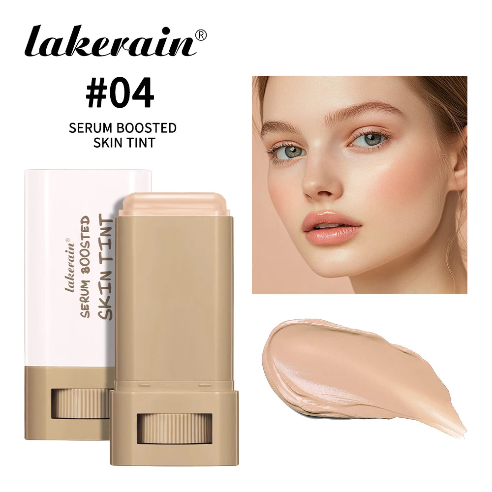 Serum-Boosted Skin Tint Stick – Nourishing, Buildable Coverage Foundation