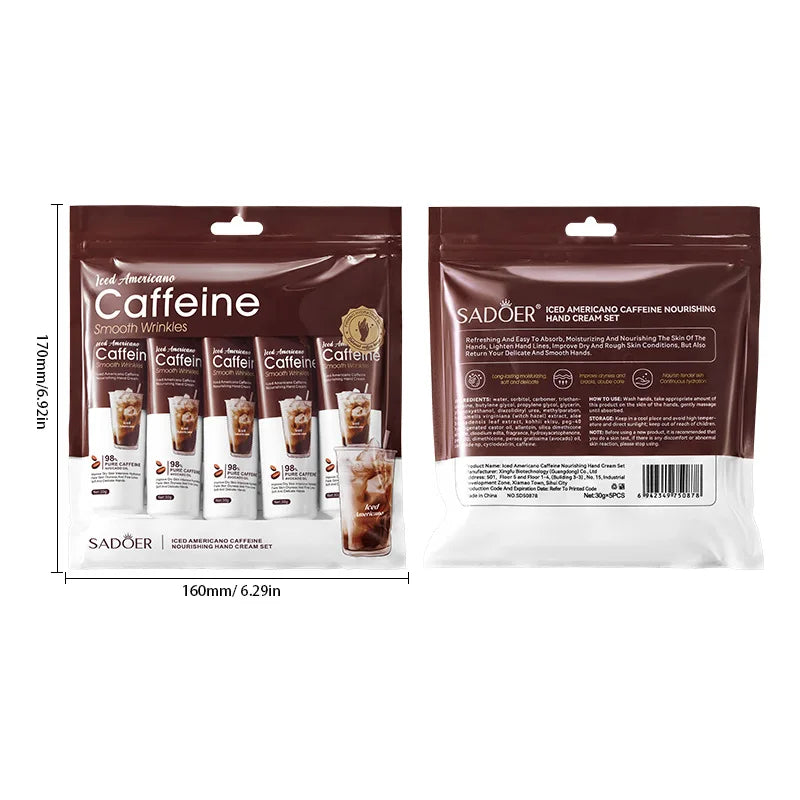 Iced Coffee Hand Cream Set – Deeply Moisturising Autumn & Winter Hand Care