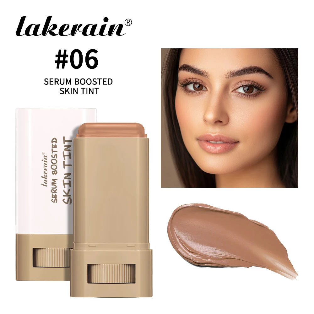 Serum-Boosted Skin Tint Stick – Nourishing, Buildable Coverage Foundation